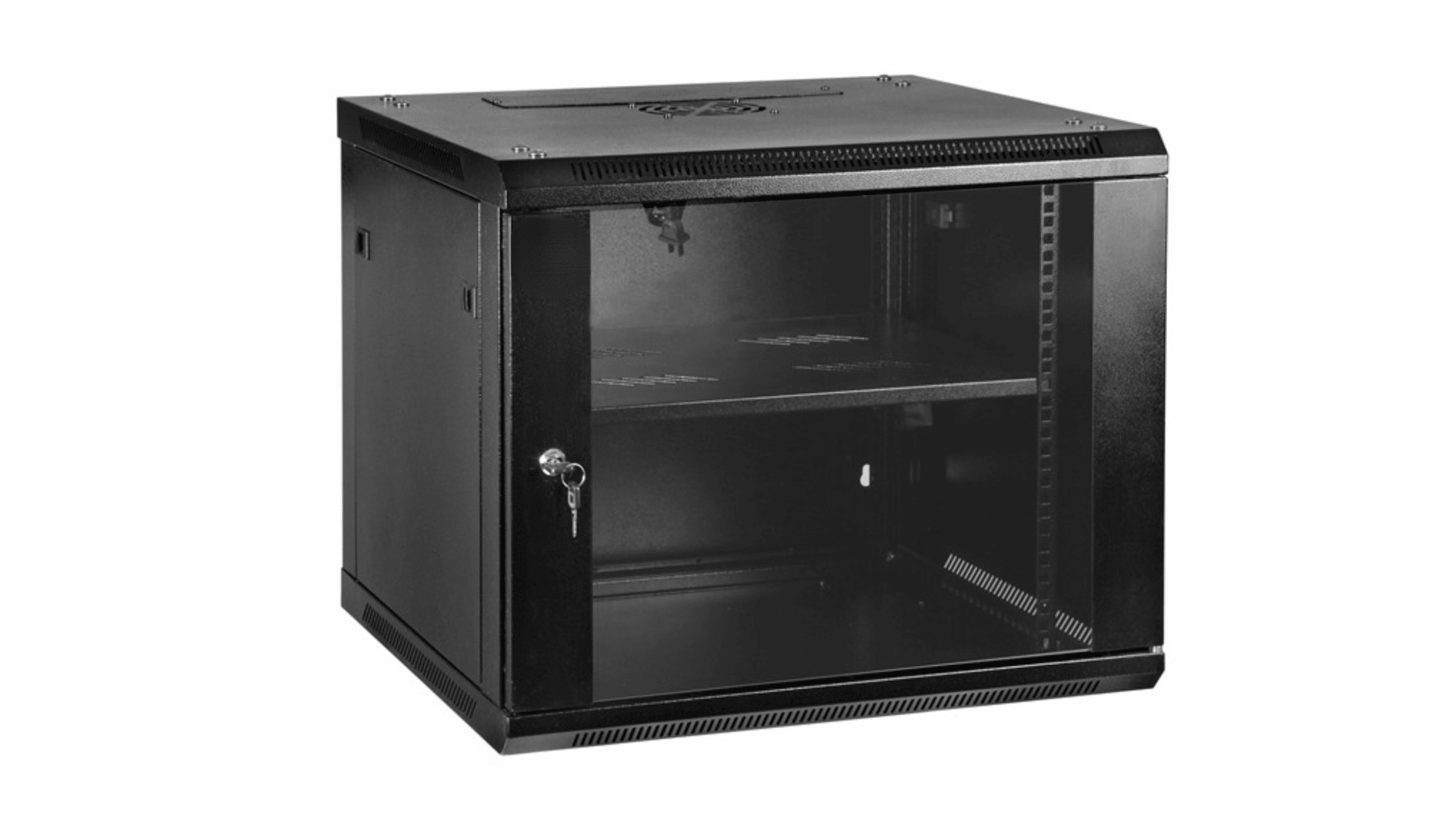 12U壁掛式網(wǎng)絡(luò)機柜布線及安裝解決方案